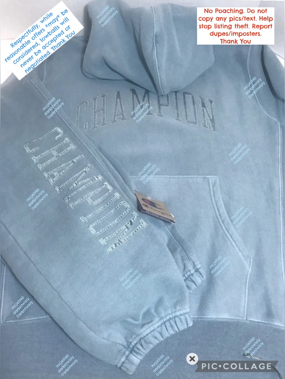 BNWT Urban Outfitters Lim Ed. Champion RW Set Excl Lim Ed M Hoodie, M Pants NWT - Picture 1 of 14